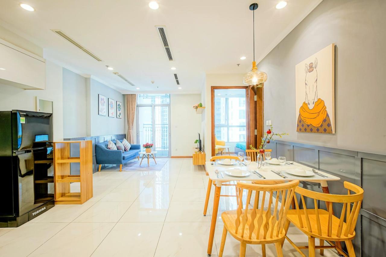 Mott Haven Apart - Vinhomes Central Park, Landmark 81 Area & Ice Rink Ho Chi Minh City Bagian luar foto